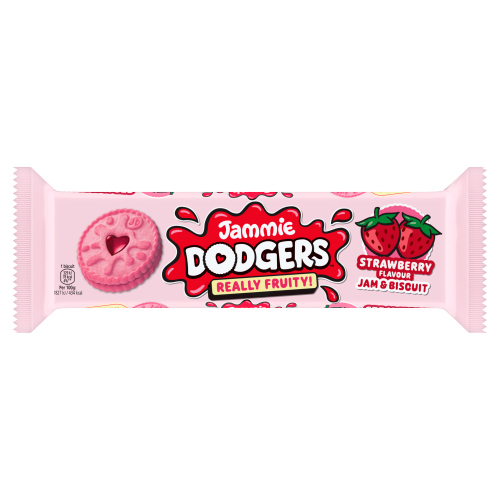 JAMMIE DODGERS REALLY FRUITY STRAWBERRY 140G