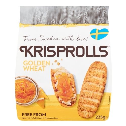 PAGEN KRISPROLLS GOLDEN WHEAT TOASTS 225G