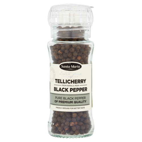 SANTA MARIA TELLICHERRY BLACK PEPPER GRINDER 70G