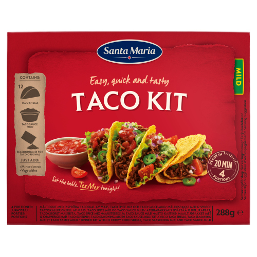 SANTA MARIA TACO SHELL KIT 288G