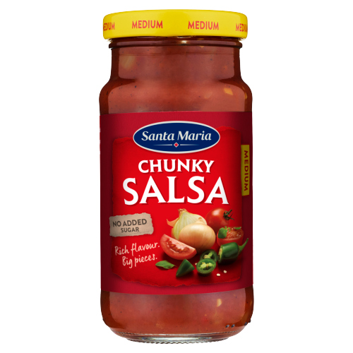 SANTA MARIA CHUNKY SALSA MEDIUM 230G