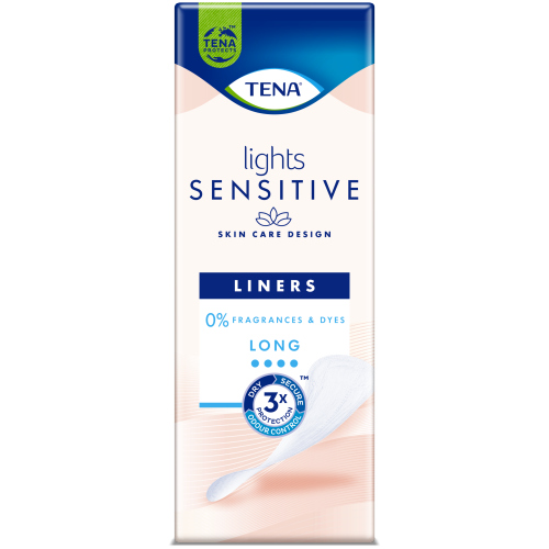 TENA LIGHTS LONG LINERS 20S
