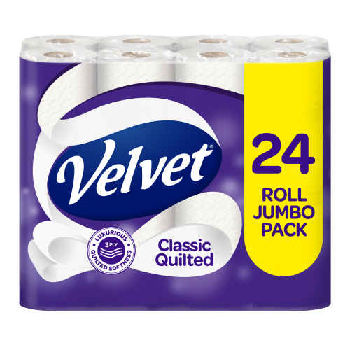 VELVET CLASSIC QUILTED 24 ROLL