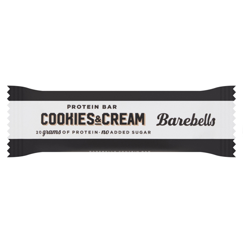 BAREBELLS PROTEIN BAR COOKIES & CREAM 55G