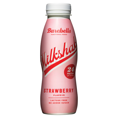 BAREBELLS PROTEIN MILKSHAKE STRAWBERRY 330ML