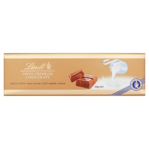 LINDT GOLD BAR MILK 300G