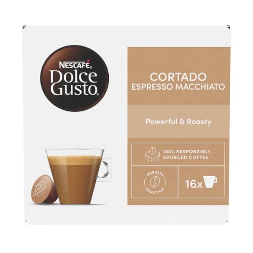 NESCAFE DOLCE GUSTO CORTADO COFFEE PODS X16 100.8G