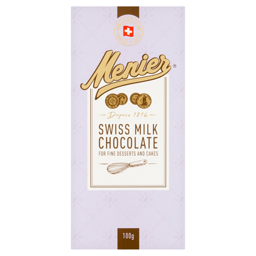 MENIER SWISS MILK CHOCOLATE 16X 100G