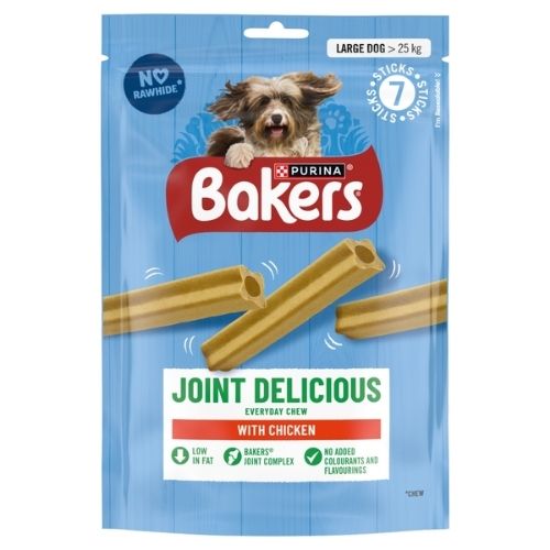 BAKERS JOINT DELICIOUS LARGE DOG TREAT CHICKEN 240G
