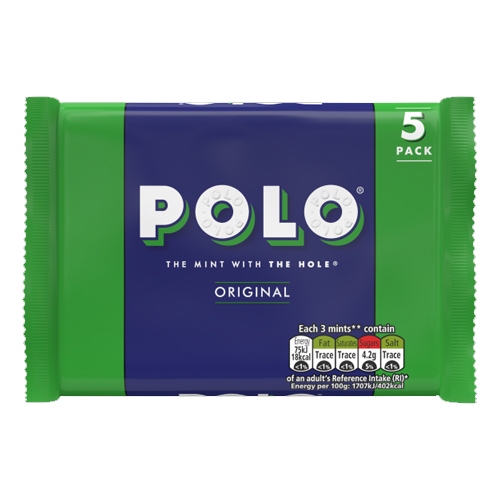 POLO ORIGINAL MINT TUBE 5PK 125G