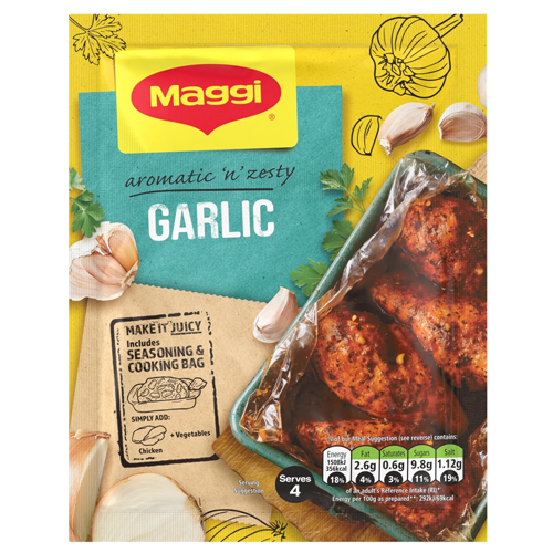 MAGGI SO JUICY GARLIC FOR CHICKEN 36G