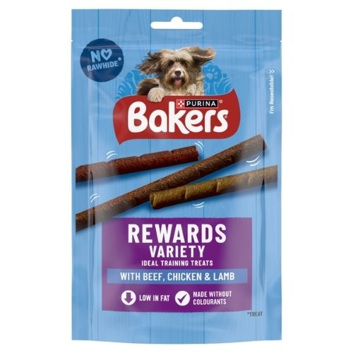 BAKERS DOG TREAT MIXED VARIETY REWARDS 100G