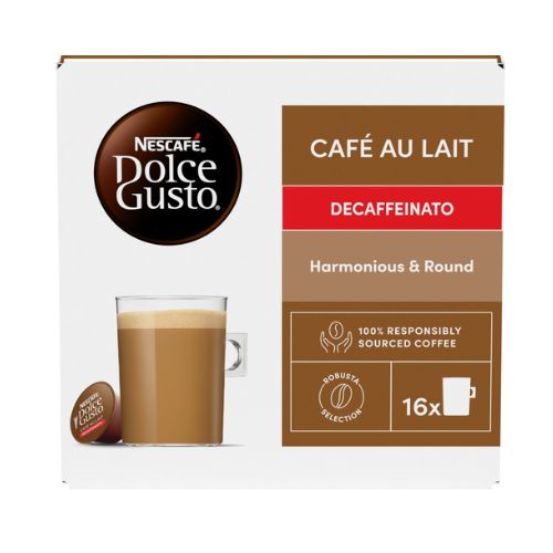 NESCAFE DOLCE GUSTO CAFE AU LAIT DECAFFEEINATO 16CAP 160G