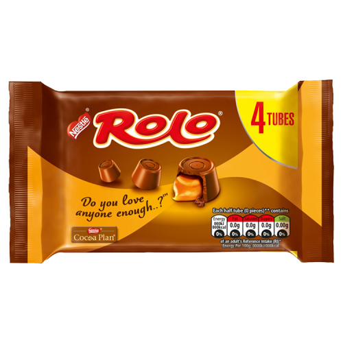 ROLO MILK CHOCOLATE & CARAMEL 4PK 166.4G