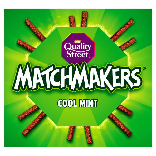 QUALITY STREET MATCHMAKERS COOL MINT CHOCOLATE BOX 120G
