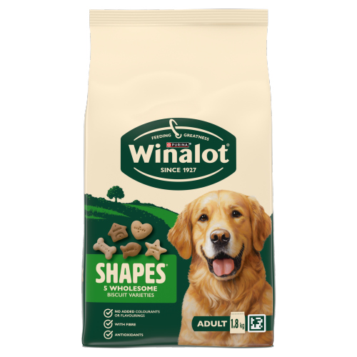 WINALOT SHAPES DOG BISCUITS 1.8KG