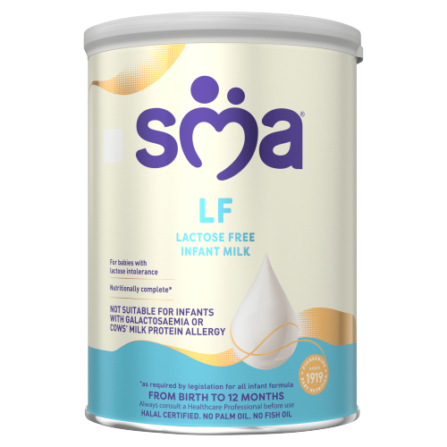 SMA LACTOSE FREE FORMULA FROM BIRTH 3X400G