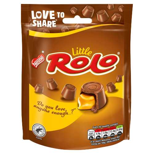 ROLO MILK CHOCOLATE CARAMEL SHARING BAG 103G