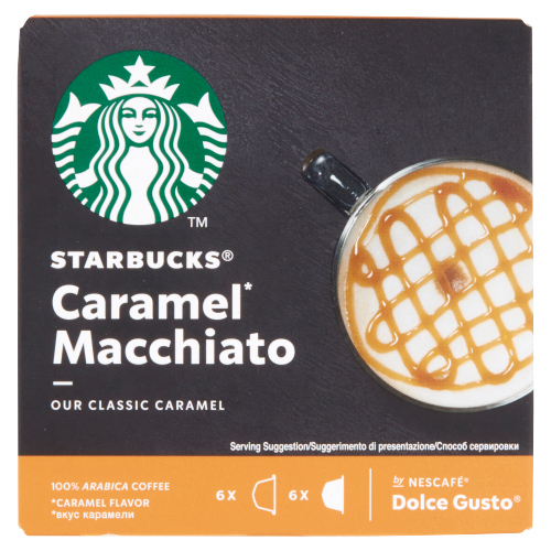 STARBUCKS CARAMEL MACCHIATO 12CAP 127.8G