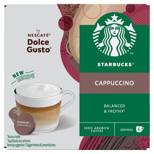 STARBUCKS CAPPUCCINO 12CAP 120G