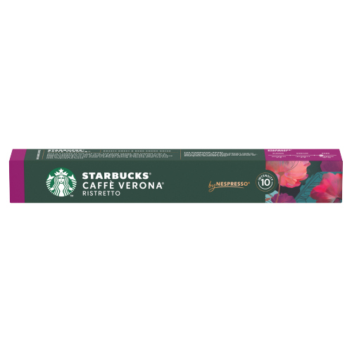 STARBUCKS NESPRESSO CAFE VERONA RISTRETTO DARK 10CAP 55G