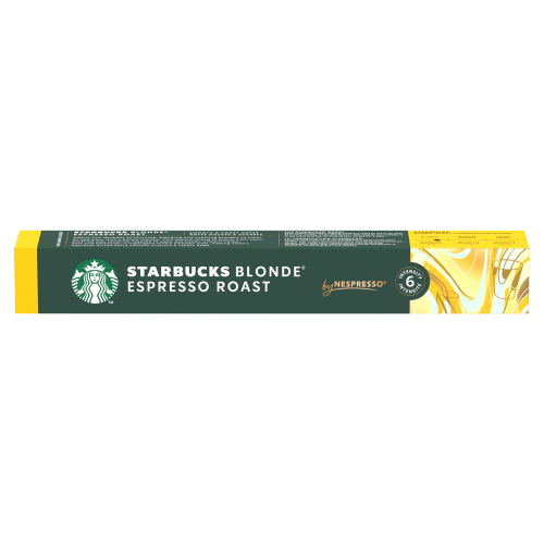 STARBUCKS NESPRESSO BLONDE ESPRESSO ROAST 10CAP 53G