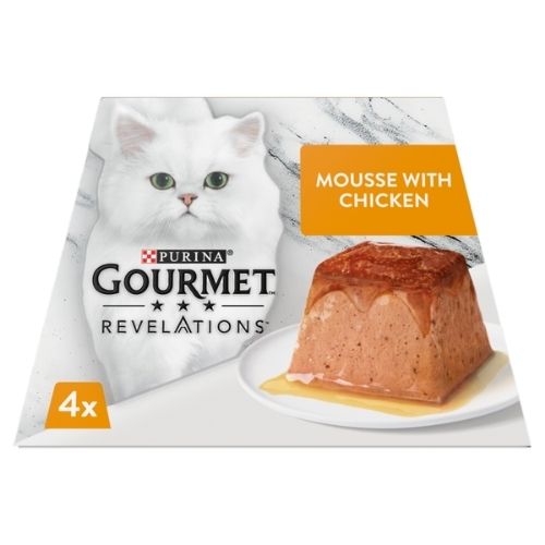 GOURMET REVELATIONS MOUSSE WITH CHICKEN 4PK 57G