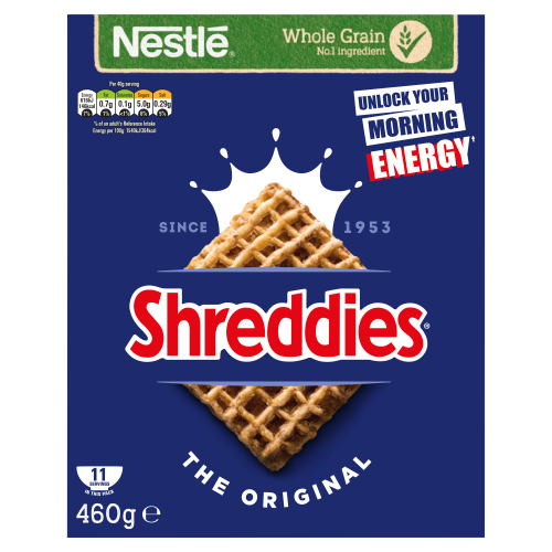 SHREDDIES ORIGINAL BREAKFAST CEREAL 460G