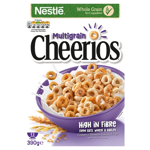 CHEERIOS MULTIGRAIN CEREAL 14X 390G