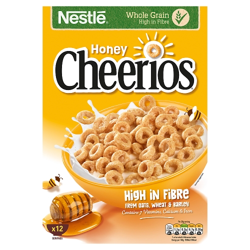 CHEERIOS HONEY 18X 370G