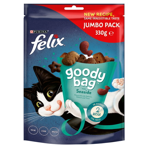 FELIX GOODY BAG TREATS SEASIDE 330G