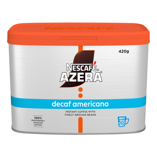 NESCAFE AZERA DECAF TIN 420G