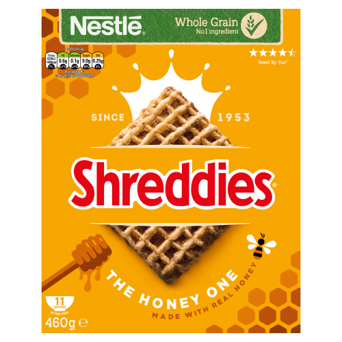 SHREDDIES HONEY 460G