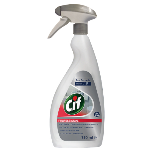 CIF PROFESSIONAL 2 IN 1 WASHROOM 750ML