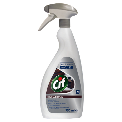 CIF PROFESSIONAL WOOD POLISH 750ML