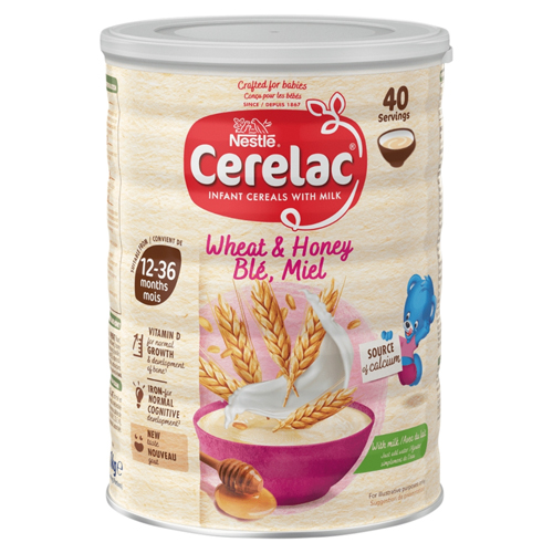 CERELAC HONEY & WHEAT WITH MILK INFANT CEREAL, 12M+ 12X 1KG