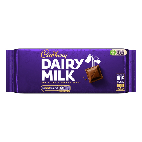 CADBURY DAIRY MILK BLOCK 180G