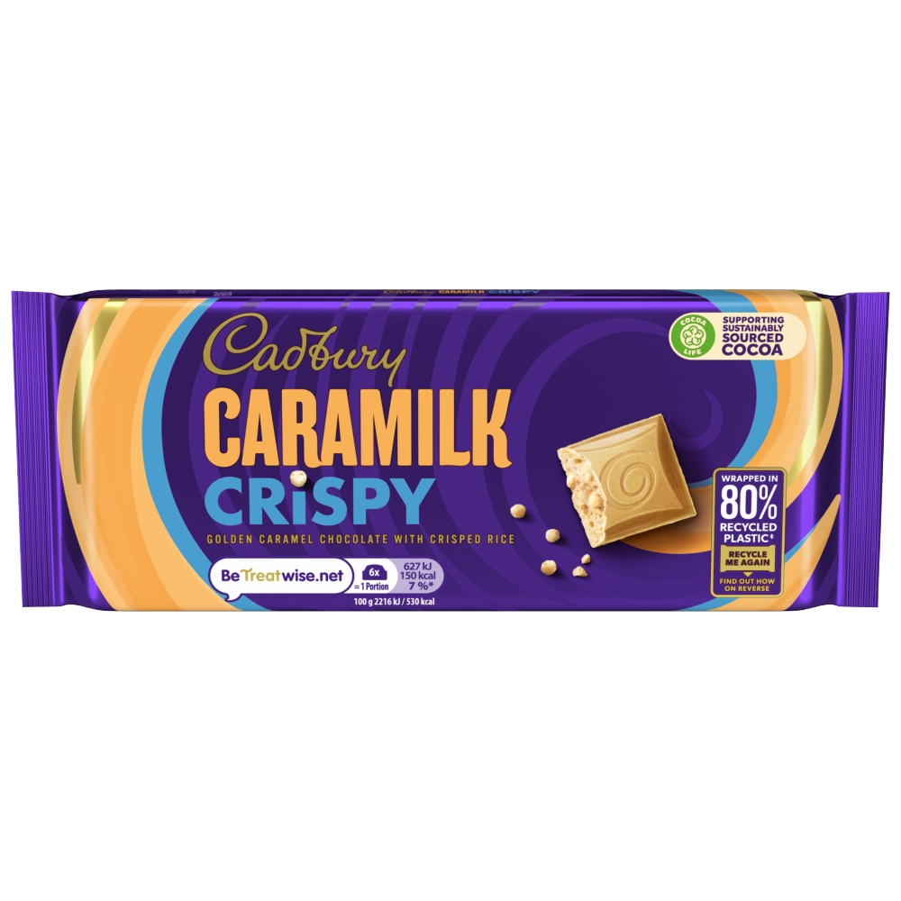 CADBURY CARAMILK CRISPY BLOCK 85G