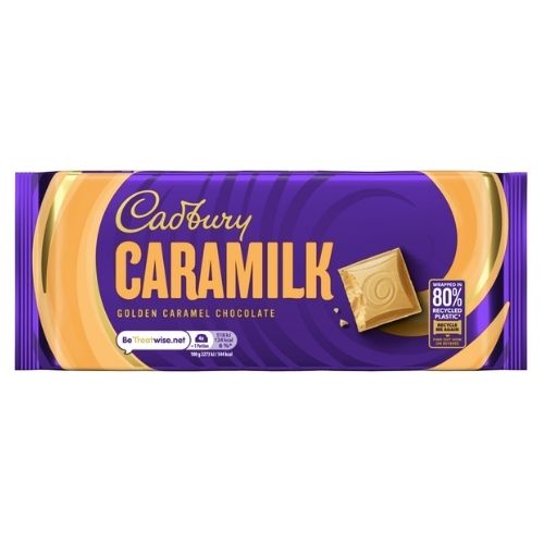 CADBURY CARAMILK GOLDEN CARAMEL CHOCOLATE BLOCK 160G