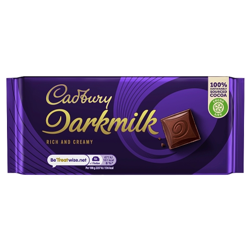 CADBURY DARKMILK BLOCK 90G