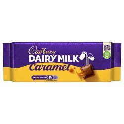 CADBURY DAIRY MILK CARAMEL CHOCOLATE BLOCK 180G