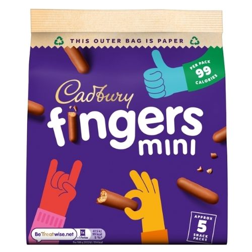 CADBURY MINI FINGERS 96.5G