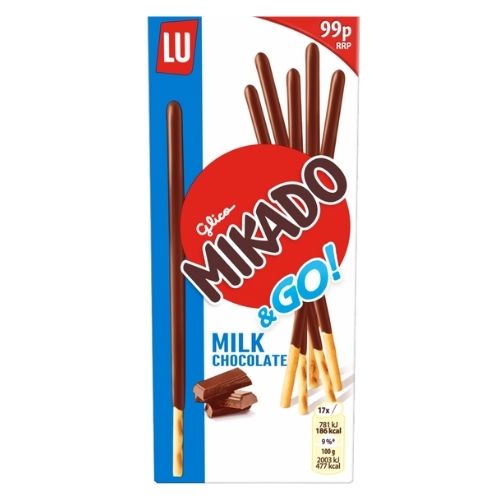 LU MIKADO & GO MILK CHOCOLATE  PMP 99P 39G