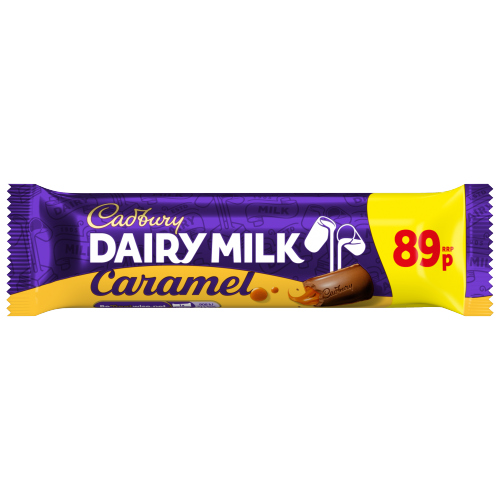 CADBURY DAIRY MILK CARAMEL PMP 89P 45G
