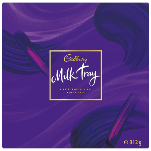CADBURY MILK TRAY 312G-XMAS