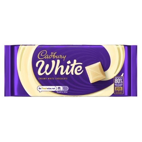 CADBURY DAIRY WHITE CHOCOLATE BLOCK 180G