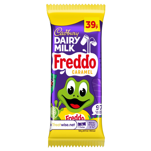 CADBURY DAIRY MILK FREDDO CARAMEL BAR PMP 39P 19.5G