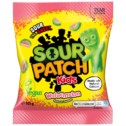 SOUR PATCH KIDS WATERMELON POUCH 105G