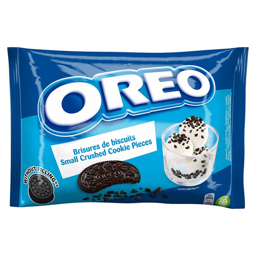 OREO CRUSHED COOKIE CRUMBS (NO CREME) 400G