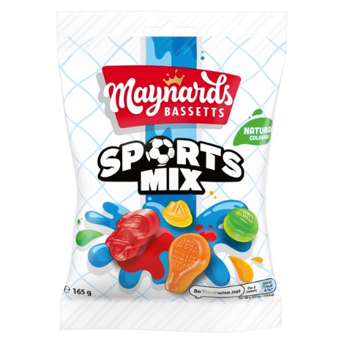 MAYNARDS BASSETTS SPORTS MIX BAG 165G